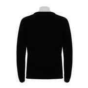 Round Neck Single Breasted Knitted Cardigan