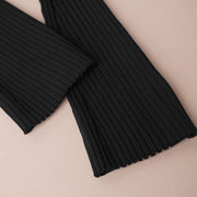 Long-Sleeve Knit Cardigan