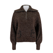 Half Open Chest Pullover Shirt