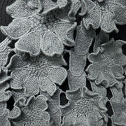 V-Neck Three-Dimensional Floral Vest