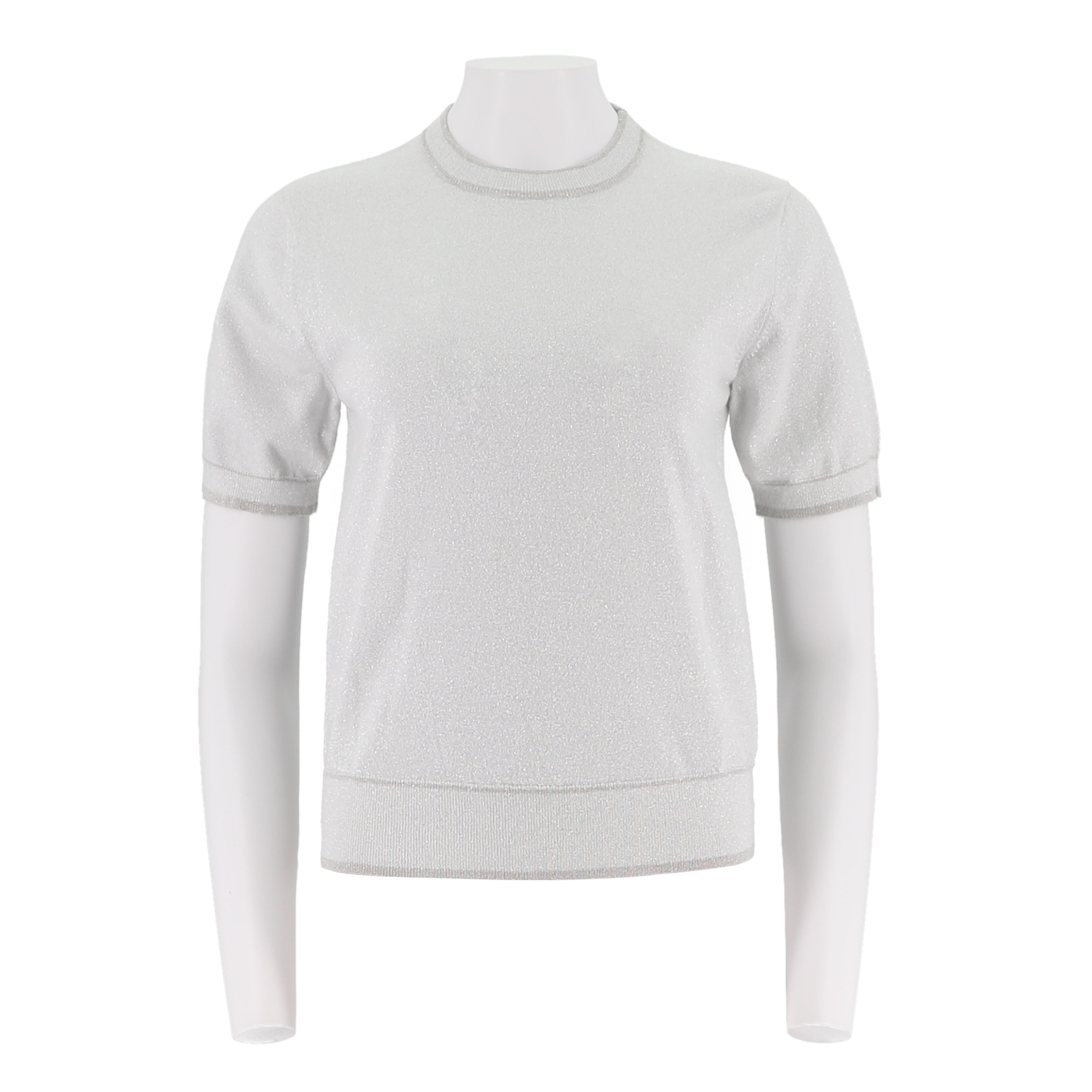 Women'S Curved Clip Short Sleeved Pullover