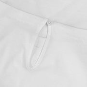 Women'S Puff Sleeve Crew Neck Tee