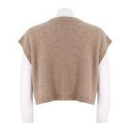 Round Neck Loose Fitting Short Pullover Sweater