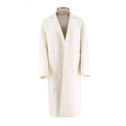 Collar Long Wool Jacket