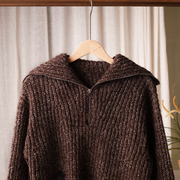 Half Open Chest Pullover Shirt