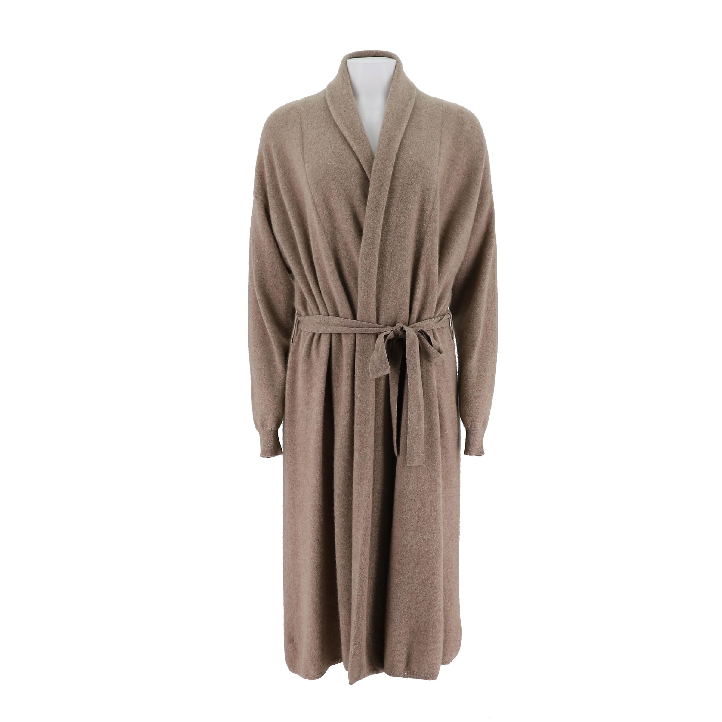 Knitted Long Cashmere Jacket