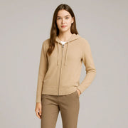 Cashmere Zipper Cardigan Jacket