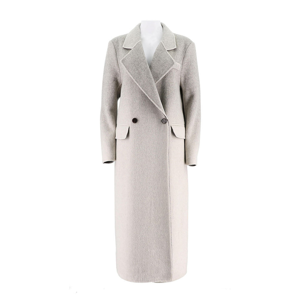 Long Length Woolen And Cashmere Coat