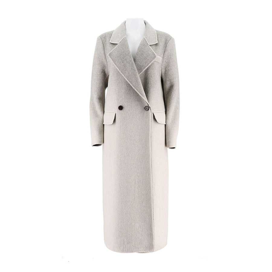 Long Length Woolen And Cashmere Coat