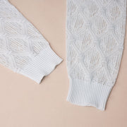 Round-Neck Cut-Out  Pullover