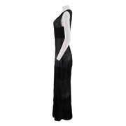 Round Neck Slim Fit Dress