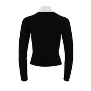 Women'S Round Neck Long Sleeved Pullover
