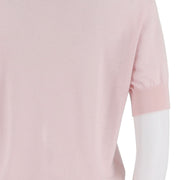 Round Neck Short Sleeve Cashair Sweater