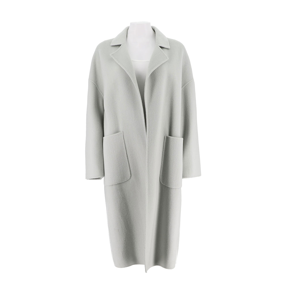 Collar Long Wool Jacket