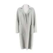 Collar Long Wool Jacket