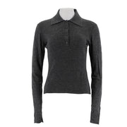 Round Neck Slim Fit Short Pullover Sweater