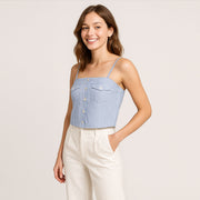 Striped Fitted Camisole