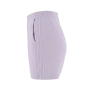 Elastic Waist Cable Knit Shorts