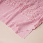 Polo Collar Cut-Out Sweater
