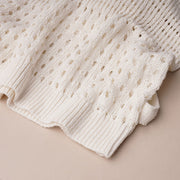 Pointelle Sleeveless Knit Top