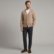 Mens Cashmere V-Neck Cardigan