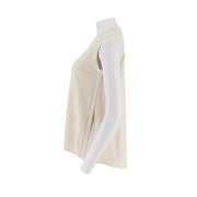 Round Neck Linen Organic Cotton Blended Pullover