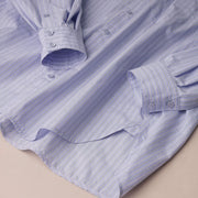 Striped Poplin Shirt