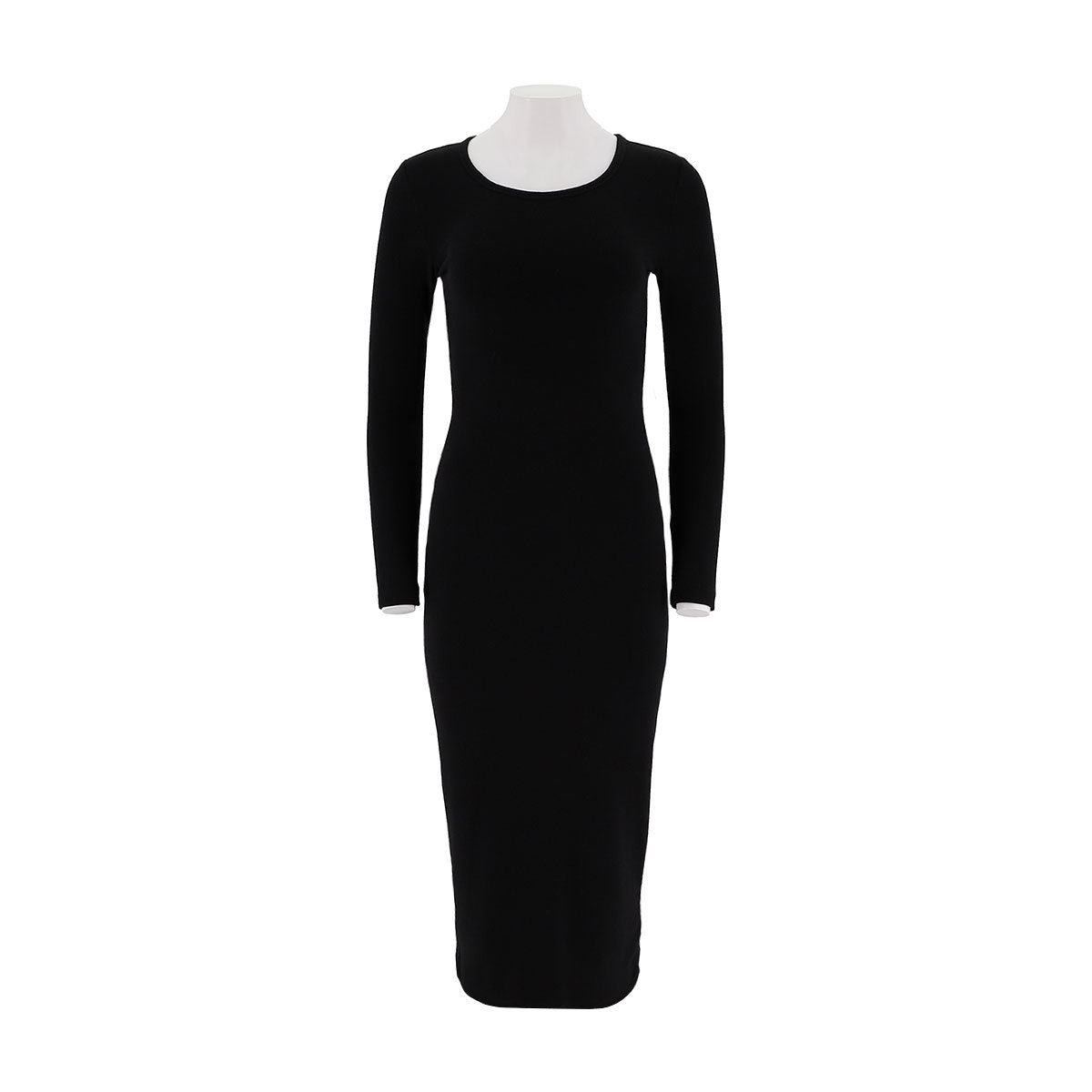 Womens Brushed Fitted Maxi Dress