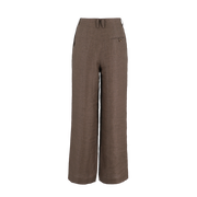Wide-Leg Linen Trousers