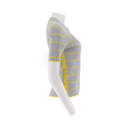 Round Neck Slim Fit Short Sleeved Pullover