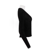 V-Neck Slim Fit Knitted Cardigan