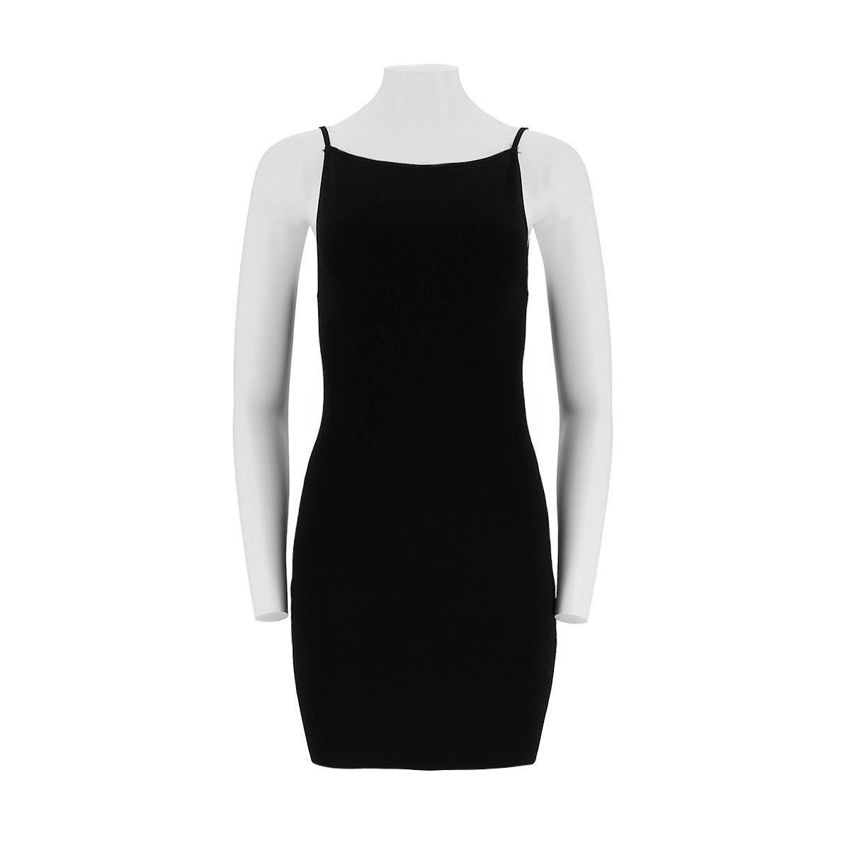 Sleeveless Fitted Knit Tank Dress