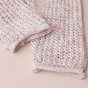 Wide Neck Long Sleeve Sweater