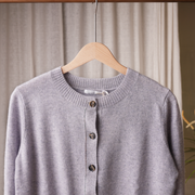 Round Neck Cardigan