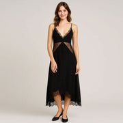 Woven Camisole Mid Length Dress
