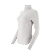 Womens Cozy Mock-Neck Long Sleeve Top