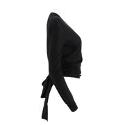 V-Neck Slim Fit Woolen Jacket