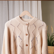 Round Neck Cardigan