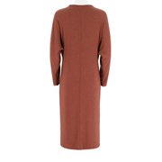 Womens Seam-Front Relaxed Fit Dress