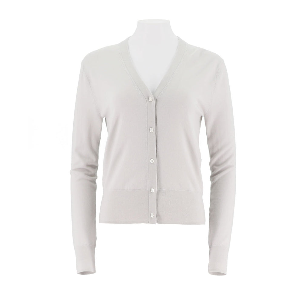V-Neck Buttoned Knit Cardigan