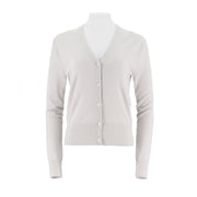 V-Neck Buttoned Knit Cardigan