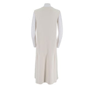 Casual Pleated Sleeveless Dress
