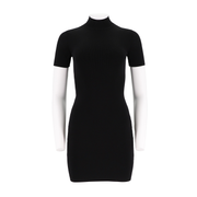 Women'S High Neck Pullover Dress