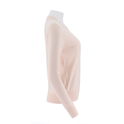Women'S Long Sleeved Round Top