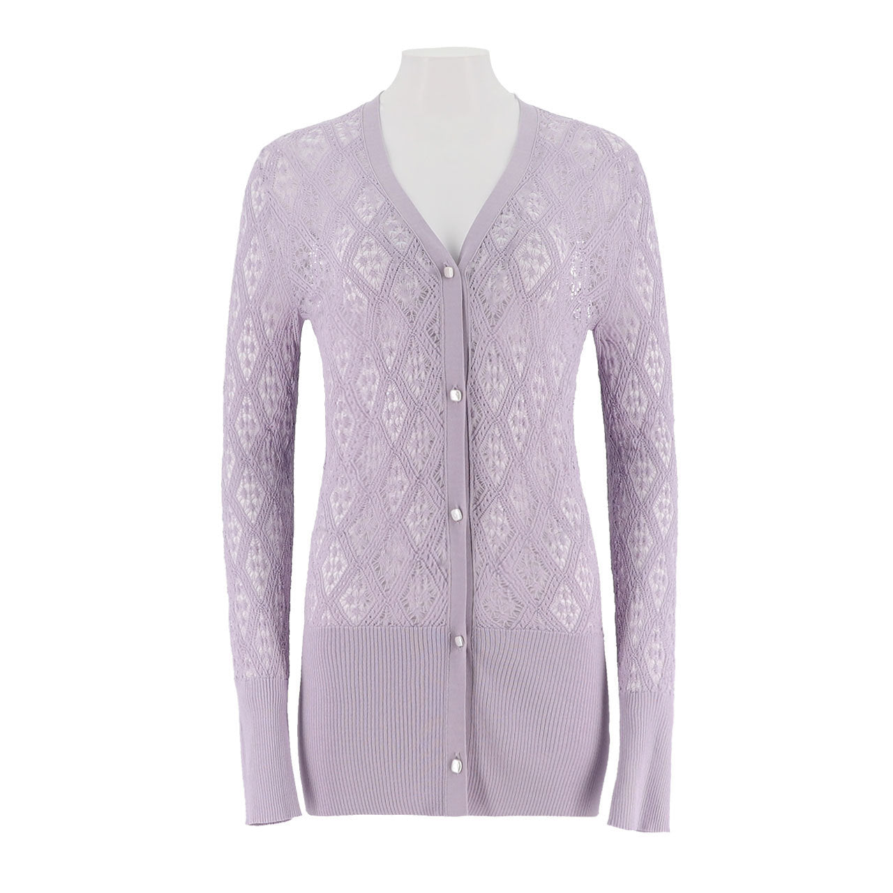 Lightweight Mid-Length Button Up Cardigan