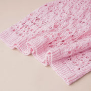 Crochet Stitch Knit Tank