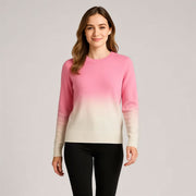 Round Neck Long Sleeved Pullover