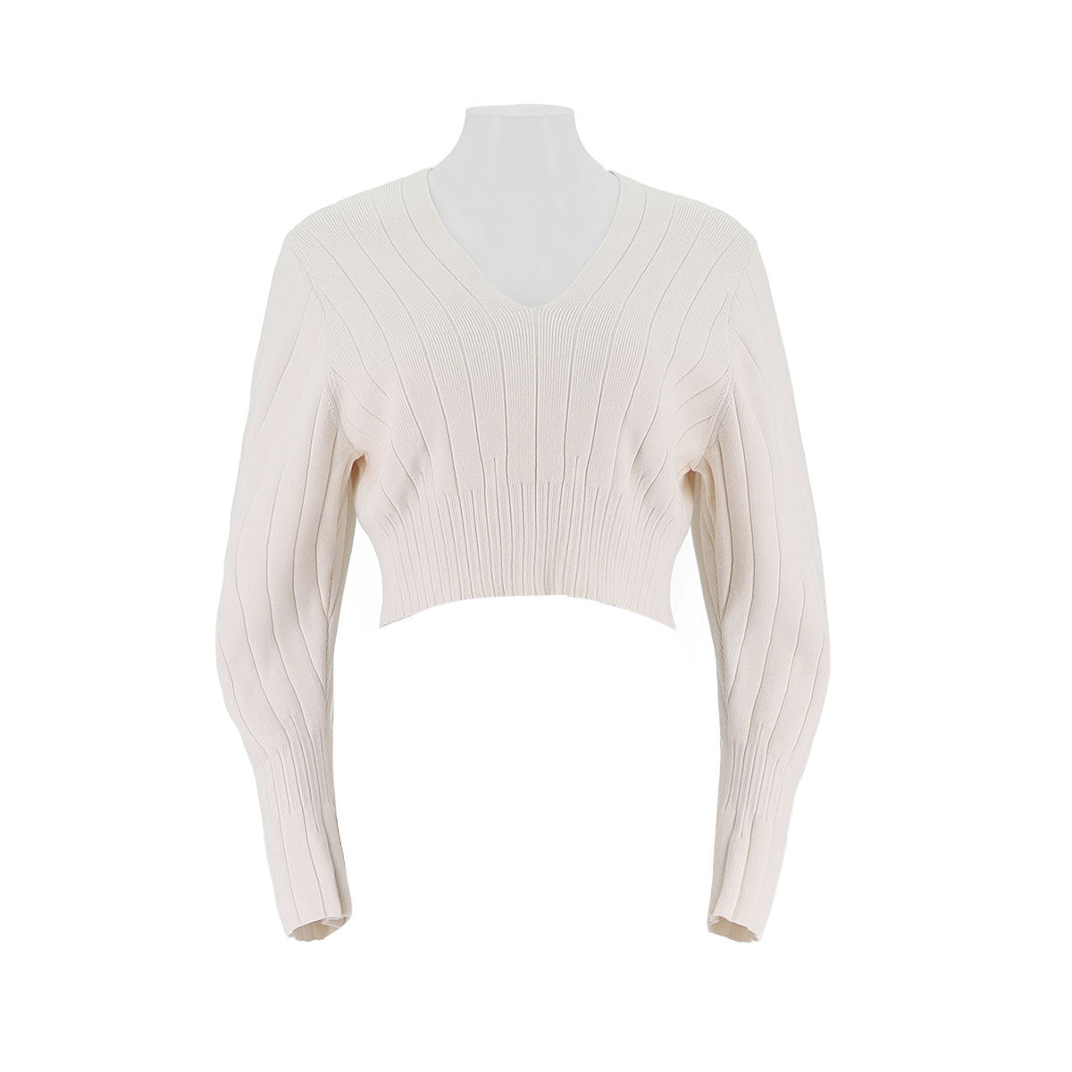 V-Neck Loose Fit Short Pullover