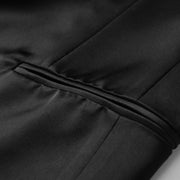 Premium Acetate Double-Sided Satin Suit Jacket
