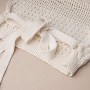 Pointelle Sleeveless Knit Top